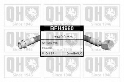 QUINTON HAZELL bfh4960 -  Тормозной шланг